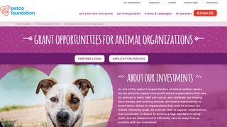 Apply for Grant Opportunities with Petco Foundation