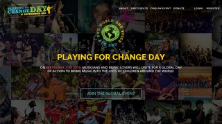 PLAYING FOR CHANGE DAY 2018