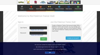 Pokémon Trainer Club | Pokemon.com