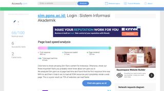 Access sim.ppns.ac.id. Login : Sistem Informasi Akademik