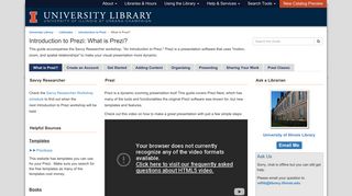 Create an Account - Introduction to Prezi - LibGuides at University of ...