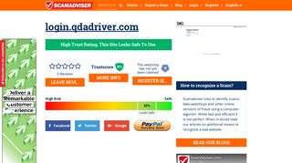 is login.qdadriver.com safe? | login.qdadriver.com reviews |check ...