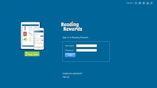 Login - Reading Rewards