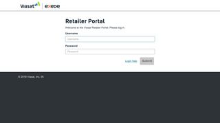 Retailer Portal: Login