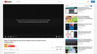 How To Fix Saavn Pro Login Error - YouTube