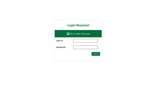 Login Required - Sakai