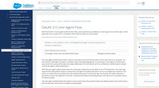 OAuth 2.0 User-Agent Flow - Salesforce Help
