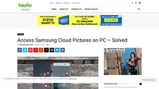 Access Samsung Cloud Pictures on PC - Solved - - iTechify