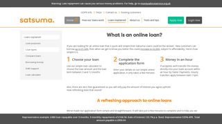 Online Loans UK | Cash Loan Online | Satsuma Loans