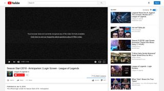 Season Start 2018 - Anticipation | Login Screen - League of Legends ...