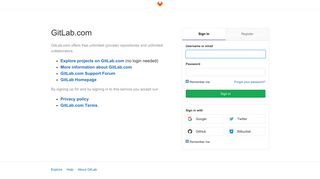 Sign in · GitLab