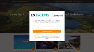Evening Standard Escapes: Join now for Free | Save up to 60% on ...