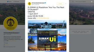 UniversitasIndonesia on Twitter: 