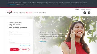 Login - Singtel