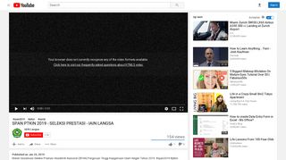 SPAN PTKIN 2019 - SELEKSI PRESTASI - IAIN LANGSA - YouTube