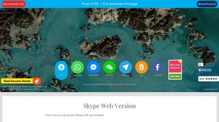 Skype Web Version | Messenger For Web