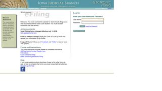 eFlex - Iowa Courts Online