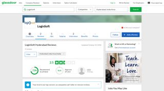 LoginSoft Reviews in Hyderabad, India | Glassdoor