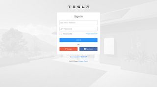 Solar Account - Login | Tesla