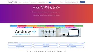 Free VPN & SSH Service - Free SSH Service