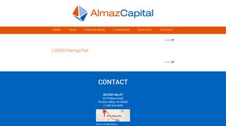 LOGIN Startup Fair | Almaz Capital