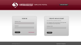 Super Service Employee Portal