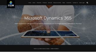 Syscom PLC: Microsoft Dynamics 365 AX and ERP Business Software