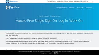 Single Sign-On - TeamViewer