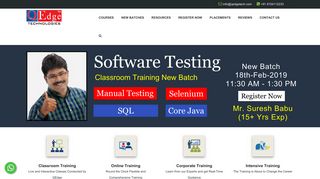 Best Software Testing Tools Training Institute in Hyderabad ...