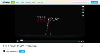 TELECINE PLAY / Telecine on Vimeo