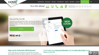 View and Pay Your Bill Online | Home Telecom SC