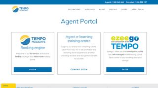 Agent Portal | Tempo Holidays