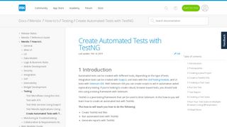 Create Automated Tests with TestNG - Mendix 7 How-to's | Mendix ...
