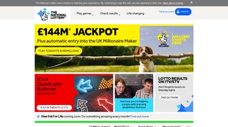 The National Lottery: Home