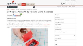 Getting Started with 3D Printing Using Tinkercad - learn.sparkfun.com