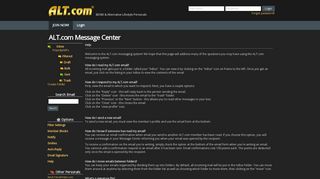 ALT.com Message Center