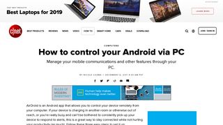 How to control your Android via PC - CNET