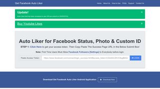 Auto Liker for Facebook and Auto Like Status - Auto Reactions