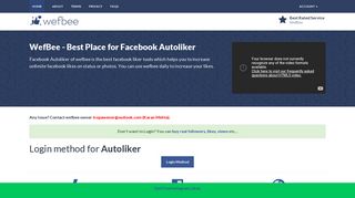 Wefbee - Facebook Autoliker - Photo Liker - Status Liker - Increase ...