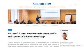 Microsoft Azure: How to create an Azure VM and connect via Remote ...