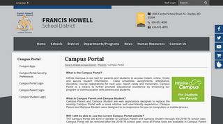 Campus Portal - Francis Howell School District