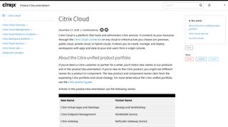 Citrix Cloud - Citrix Docs