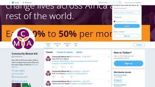 Community Mutual Aid (@Cma40Africa) | Twitter