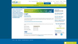 Your Credit Union - Online Banking