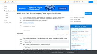 How I can use docker-registry with login/password? - Stack Overflow