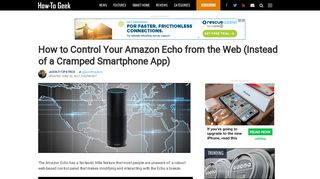 How to Control Your Amazon Echo from the Web (Instead of a ...