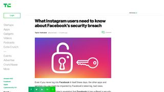 What Instagram users need to know about Facebook's security ...