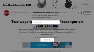Two ways to get Facebook Messenger on your desktop - CNET