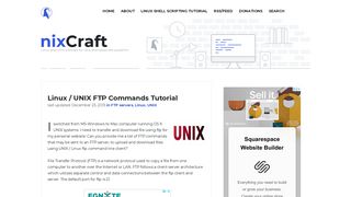 Linux / UNIX FTP Commands Tutorial - nixCraft