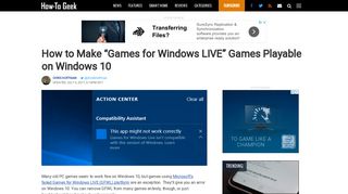 How to Make “Games for Windows LIVE” Games Playable on ...